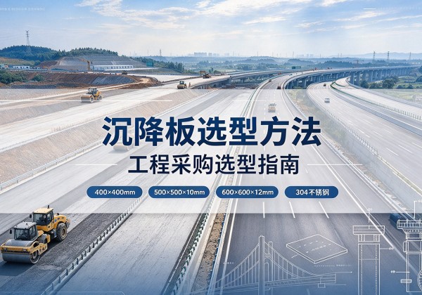 晋江沉降板选择方法
